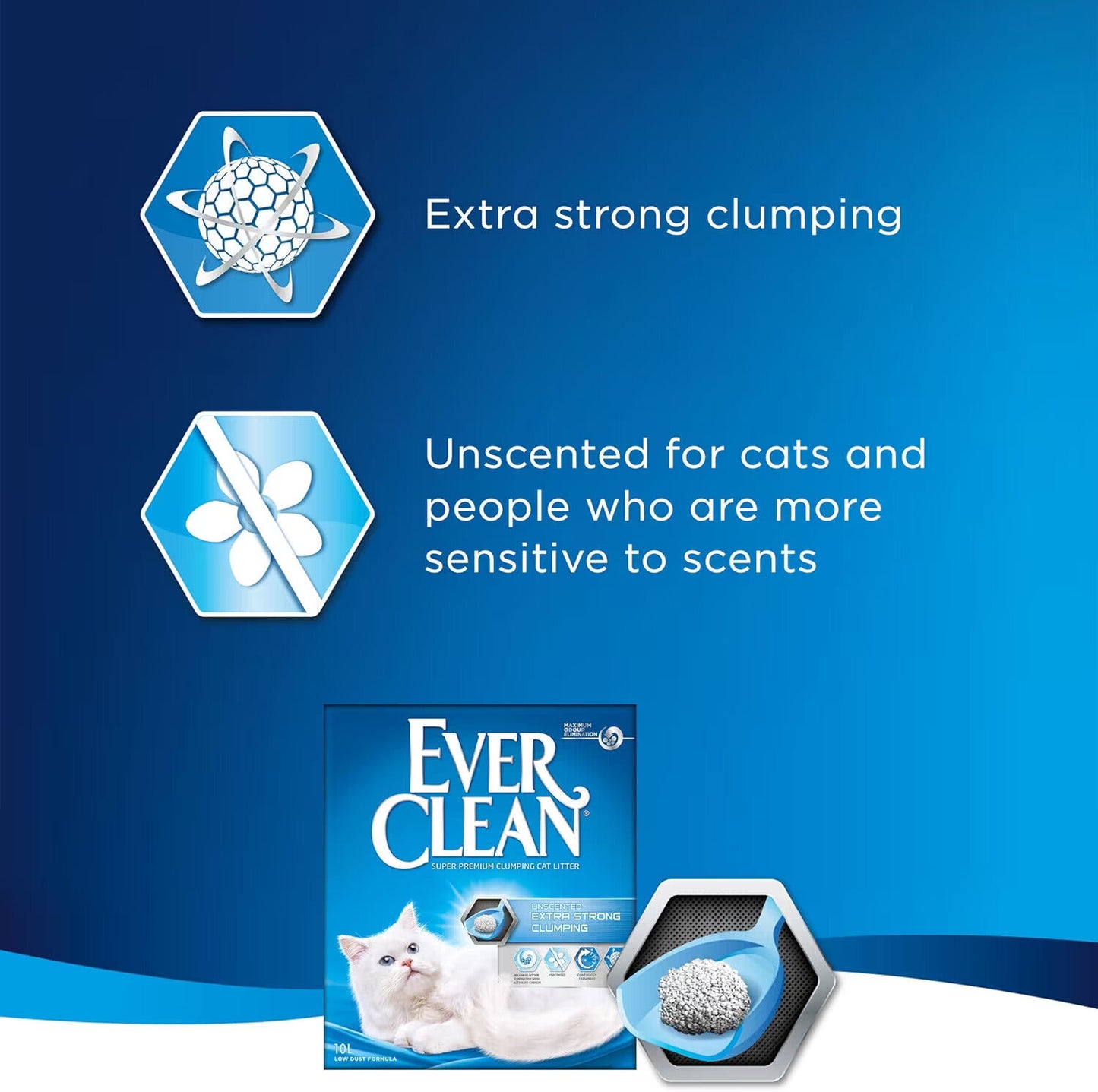 Ever Clean Extra Strong Scented Natural Clumping Cat Litter