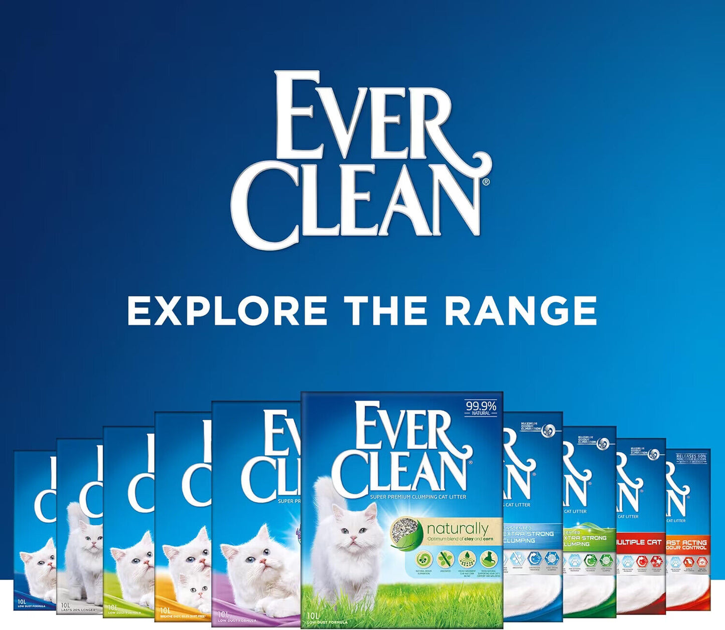 Ever Clean Extra Strong Scented Natural Clumping Cat Litter