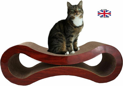 Cat Scratching Post Lounge Bed, Cat Scratcher Cardboard Board Pads