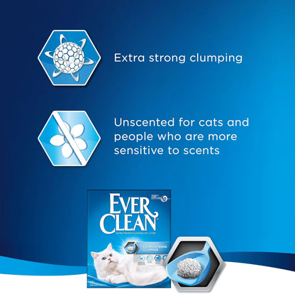 Ever Clean Extra Strong Scented Natural Clumping Cat Litter 