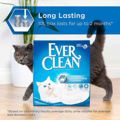 Ever Clean Extra Strong Scented Natural Clumping Cat Litter 