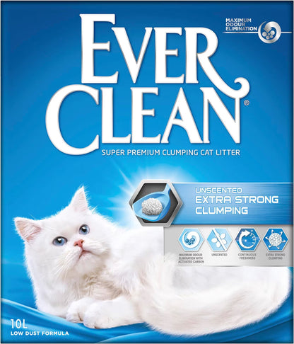 Ever Clean Extra Strong Scented Natural Clumping Cat Litter 