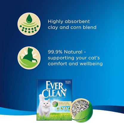 Ever Clean Extra Strong Scented Natural Clumping Cat Litter 