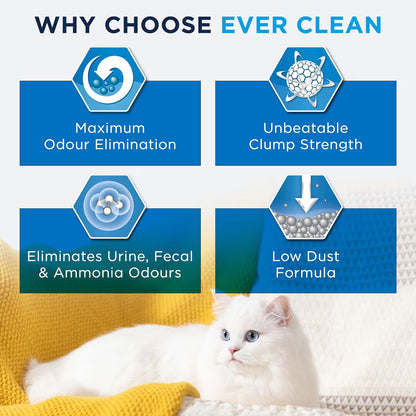 Ever Clean Extra Strong Scented Natural Clumping Cat Litter 